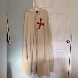 Heavy linen and cotton cape crusader Renaissance Faire halloween